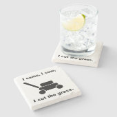 Dessous-de-verre En Pierre Dessous de verre en pierre de tonte (Côté)