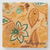 Dessous-de-verre En Pierre Dessous de verre en pierre de Yellowstone (Devant)