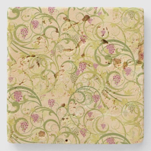 Dessous-de-verre En Pierre Dessous de verre en pierre des vignes (Devant)