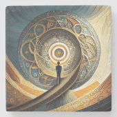 Dessous-de-verre En Pierre Dessous de verre en pierre design (Devant)