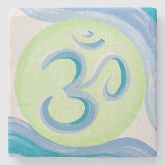 Dessous-de-verre En Pierre Dessous de verre en pierre d'Om (Devant)