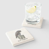 Dessous-de-verre En Pierre Dessous de verre en pierre - Faucon - Toujours Vig (Côté)