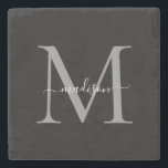 Dessous-de-verre En Pierre Dessous de verre en pierre personnalisé avec monog<br><div class="desc">Ajoutez une touche de sophistication à votre maison avec ce Dessous de Verre en Pierre à Nom Personnalisé avec Monogramme Élégant. Parfait pour toutes les occasions, ce dessous de verre allie fonctionnalité et touche personnelle, ce qui en fait un bel ajout à votre table basse, bar ou espace de travail....</div>