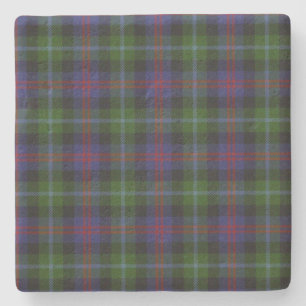 Dessous-de-verre En Pierre Dessous de verre en pierre plaid Wellington Clan T