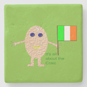 Dessous-de-verre En Pierre Dessous de verre en pierre pour œuf irlandais patr