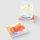 Dessous-de-verre En Pierre Dessous de verre en pierre sur mesure (Côté)