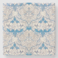 DESSOUS DE VERRE EN PIERRE : WILLIAM MORRIS : HONE