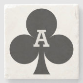 Dessous-de-verre En Pierre Dessous de verre faits sur commande de monogramme (Devant)