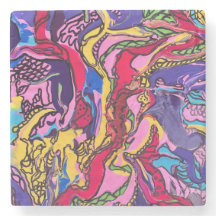 dessous de verre imprimés "Jungle Fever"