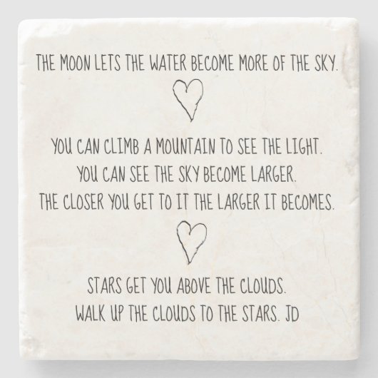 Dessous-de-verre En Pierre Dessous de verre inspirés (Devant)