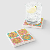 Dessous-de-verre En Pierre Dessous de verre Mod Sun Face (Côté)