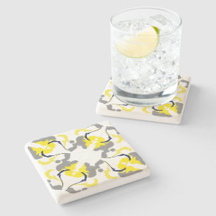 Dessous-de-verre En Pierre Dessous de verre motif caniche