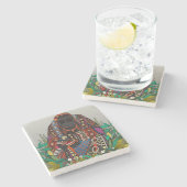 Dessous-de-verre En Pierre dessous de verre orangoutais (Côté)