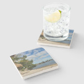 Dessous-de-verre En Pierre Dessous de verre ouest clé (Côté)