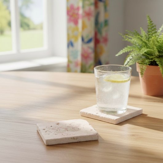 Dessous-de-verre En Pierre Dessous de verre papillon en pierre