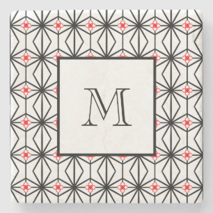 Dessous-de-verre En Pierre Dessous de verre personnalisé en pierre rouge, noi