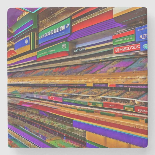 Dessous-de-verre En Pierre Dessous de verre Pixel Store (Devant)