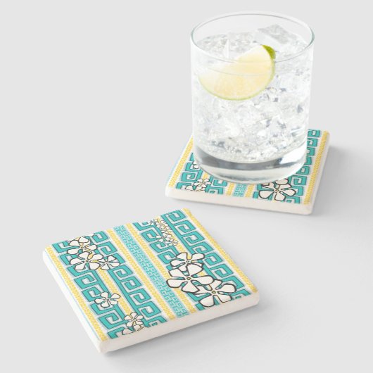 Dessous-de-verre En Pierre Dessous de verre - plage fraîche (Côté)