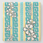 Dessous-de-verre En Pierre Dessous de verre - plage fraîche (Devant)