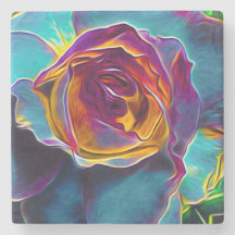 Dessous de verre "réveil"