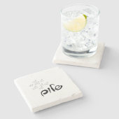 Dessous-de-verre En Pierre Dessous de verre Shalom (Côté)