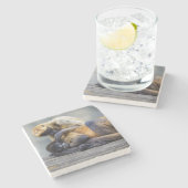 Dessous-de-verre En Pierre Dessous de verre singe (Côté)