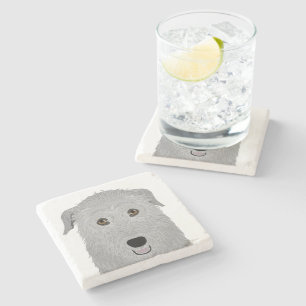 Dessous-de-verre En Pierre Dessous de verre Wolfhound Stone
