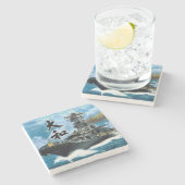 Dessous-de-verre En Pierre Dessous de verre Yamato (Côté)