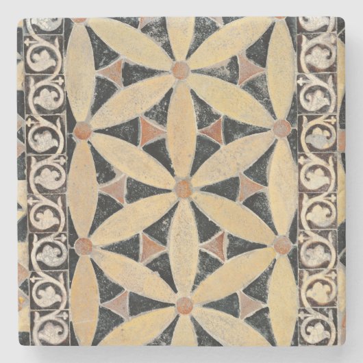 Dessous-de-verre En Pierre Détail du trottoir (Devant)