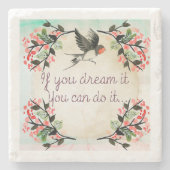 Dessous-de-verre En Pierre Devis (Devant)