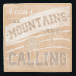 Dessous-de-verre En Pierre Devis | Les Montagnes Appelent<br><div class="desc">Devis | Les Montagnes Appelent. Artiste : June Erica Vess. ID d'image : 106118D.</div>