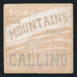 Dessous-de-verre En Pierre Devis | Les Montagnes Appelent<br><div class="desc">Devis | Les Montagnes Appelent. Artiste : June Erica Vess. ID d'image : 106118D.</div>