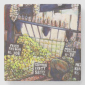 Dessous-de-verre En Pierre Dimensions de la curiosité (Devant)