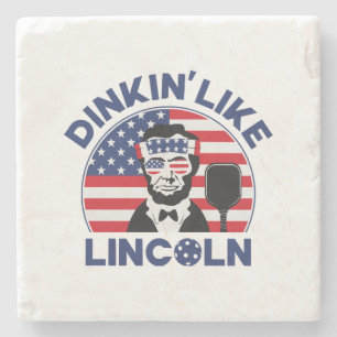 Dessous-de-verre En Pierre Dinkin comme Lincoln