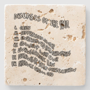 Dessous-de-verre En Pierre Diseases of The Soul