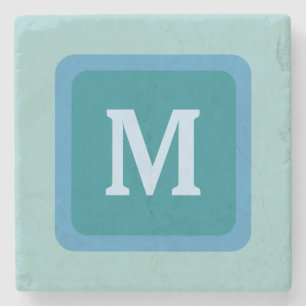 Dessous-de-verre En Pierre do-it-yourself Concevez votre propre Monogramme De