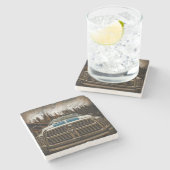 Dessous-de-verre En Pierre Dodge (Côté)