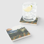 Dessous-de-verre En Pierre Dôme du Rocher, Jérusalem (Côté)