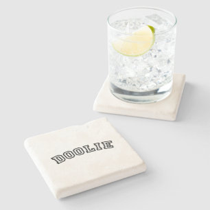 DESSOUS-DE-VERRE EN PIERRE DOOLIE