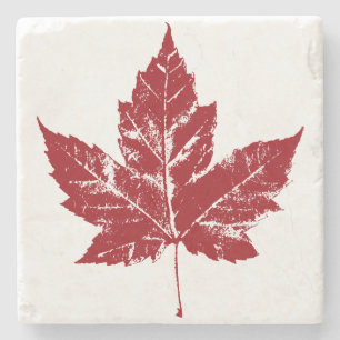 Dessous-de-verre En Pierre Drapeau Canada Dessous de verre souvenir Canada Ca