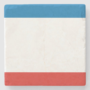 Dessous-de-verre En Pierre Drapeau de Crimée