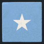 Dessous-de-verre En Pierre Drapeau de la Somalie<br><div class="desc">Drapeau patriotique de la Somalie.</div>