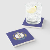 Dessous-de-verre En Pierre Drapeau de l'État du Kentucky (Côté)