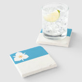 Dessous-de-verre En Pierre Drapeau de Salt Lake City, Utah (Côté)