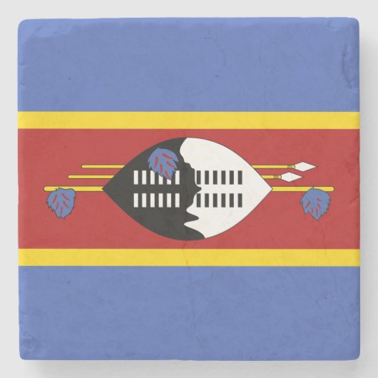 Dessous-de-verre En Pierre Drapeau d'Eswatini (Devant)