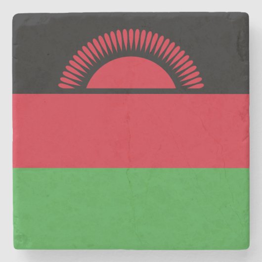 Dessous-de-verre En Pierre Drapeau du Malawi (Devant)