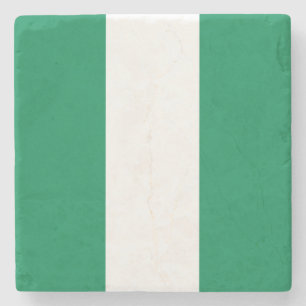 Dessous-de-verre En Pierre Drapeau du Nigéria