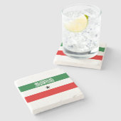 Dessous-de-verre En Pierre Drapeau du Somaliland (Côté)