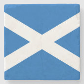 Dessous-de-verre En Pierre Drapeau écossais (Saltire) (Drapeau écossais) (Devant)