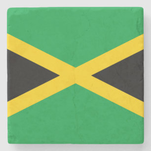 Dessous-de-verre En Pierre Drapeau jamaïcain